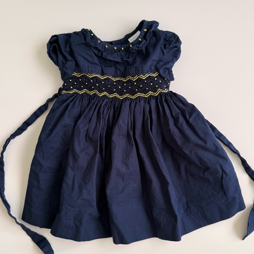 Edgehill Collection Smocked Dress | Size 6M